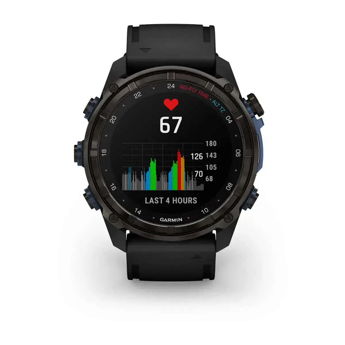 Смарт-часы Garmin Descent Mk3i – 51 mm Carbon Gray DLC Titanium with Black Silicone Band (010-02752-10/11)