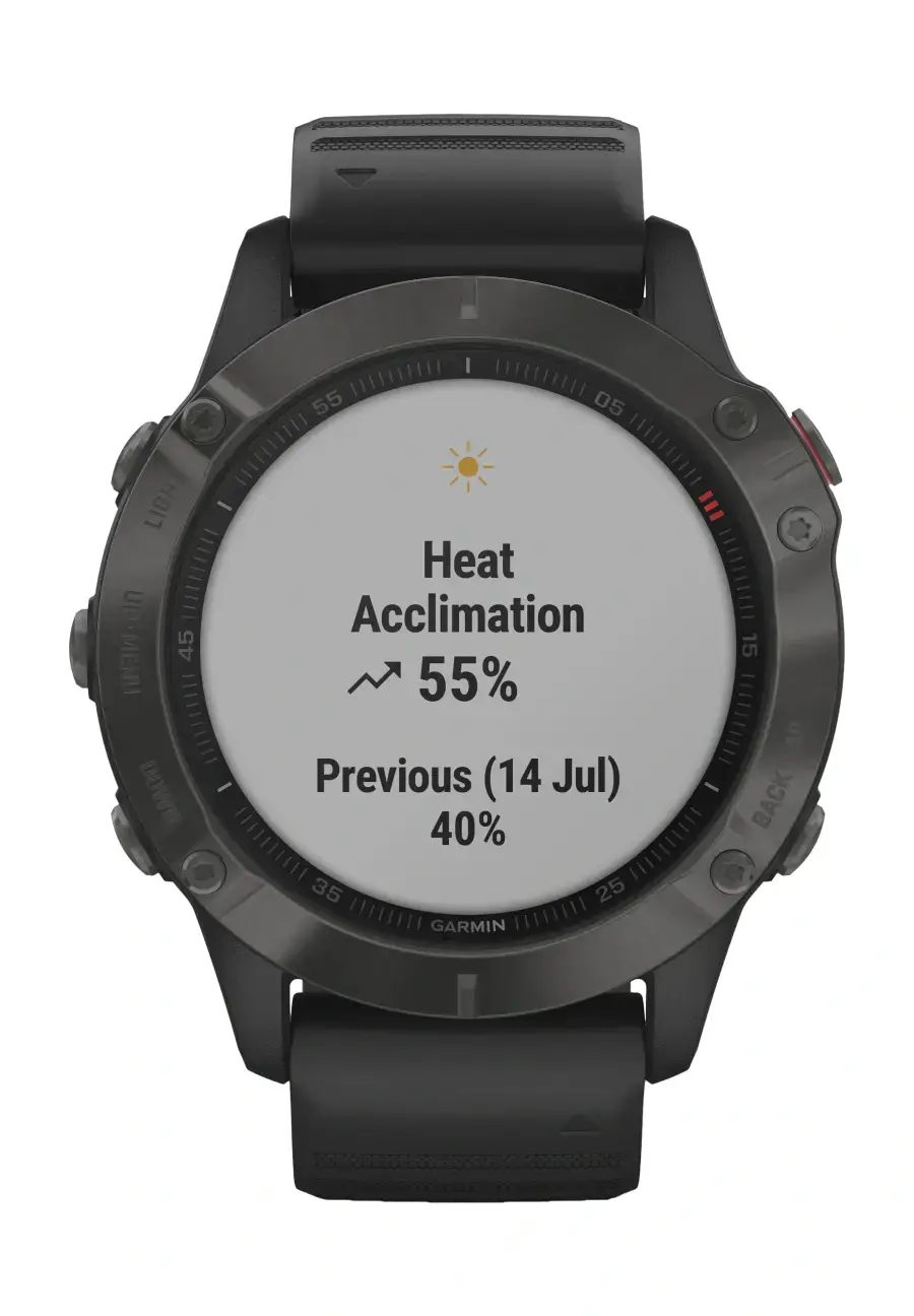 Смарт-годинник Garmin Fenix 6 Sapphire Сarbon Grey DLC with Black Band (010-02158-10/11)