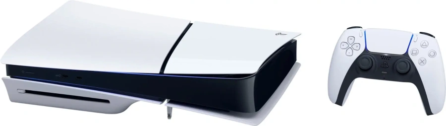 Стаціонарна ігрова приставка Sony PlayStation 5 Slim Blu-Ray 1TB - PlayStation Plus Premium 24 Month Subscription Bundle