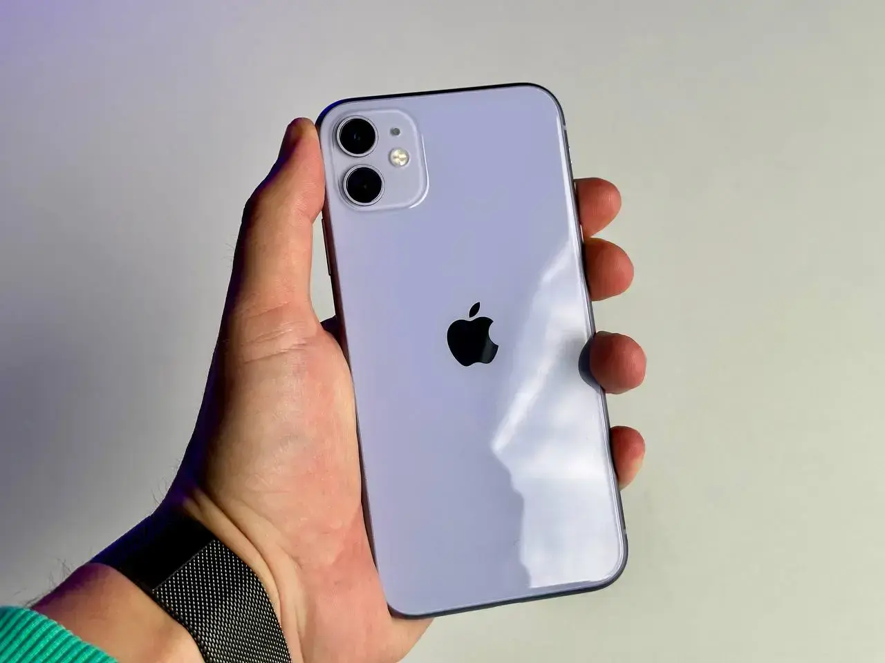 USED Apple iPhone 11 256GB Purple (MWLQ2)🔋100%(Состояние - 9.5/10, Комплект - iPhone | гарантия - 1 мес.)