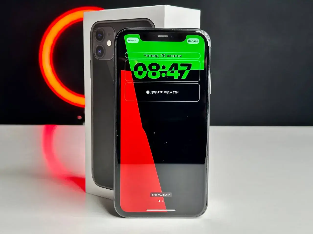 USED Apple iPhone 11 64GB Black (MWL72)🔋100%(Состояние - 9.5/10, Комплект - iPhone, коробка | гарантия - 1 мес.)