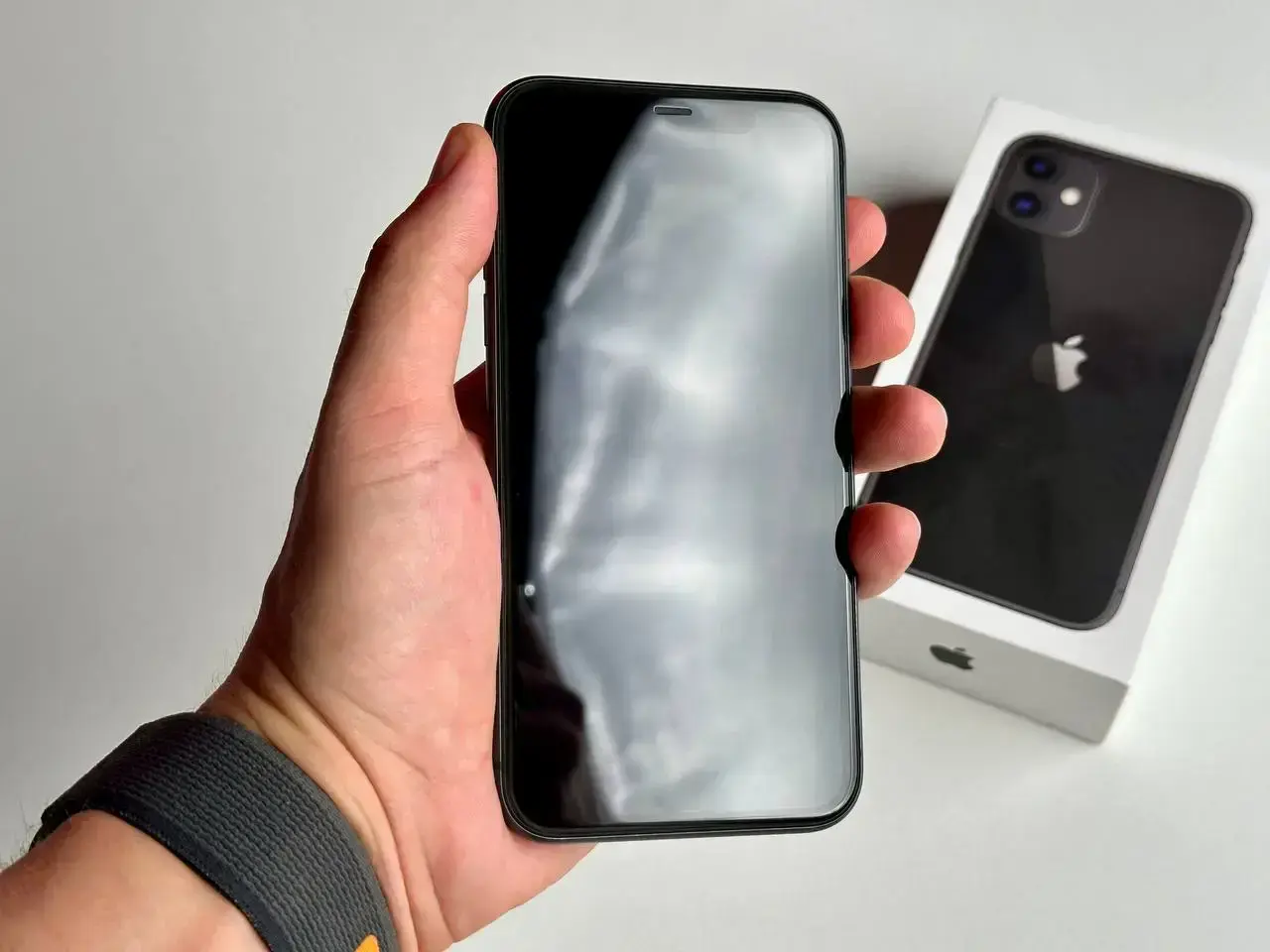 USED Apple iPhone 11 64GB Black (MWL72)🔋100%(Состояние - 9.5/10, Комплект - iPhone, коробка | гарантия - 1 мес.)