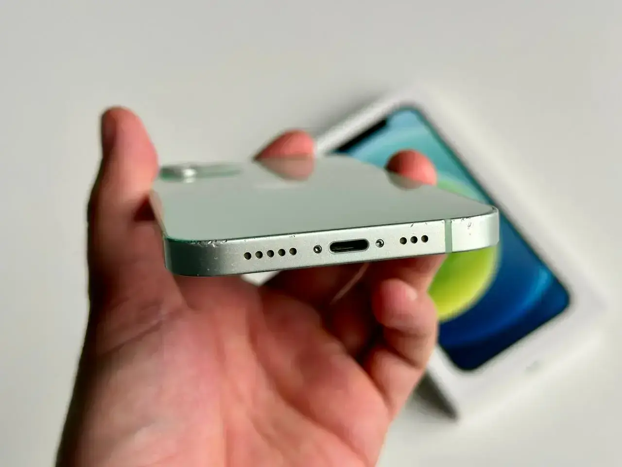 USED Apple iPhone 12 128GB Green (MGHG3, MGJF3)🔋85%(Состояние - 7/10, Комплект - iPhone, коробка | гарантия - 1 мес.)