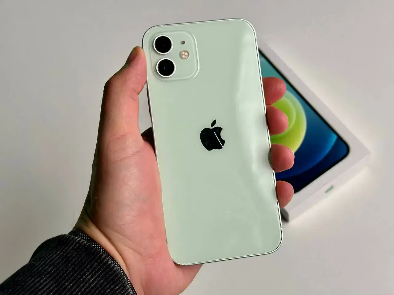 USED Apple iPhone 12 128GB Green (MGHG3, MGJF3)🔋85%(Состояние - 7/10, Комплект - iPhone, коробка | гарантия - 1 мес.)