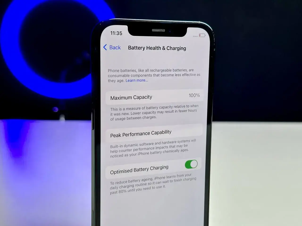 USED Apple iPhone 12 Pro 128GB Pacific Blue (MGLR3, MGMN3)🔋100%(Стан - 9/10, Комплект - iPhone | гарантія - 1 міс.)