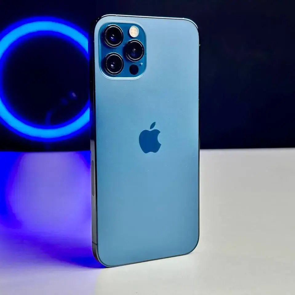 USED Apple iPhone 12 Pro 128GB Pacific Blue (MGLR3, MGMN3)🔋100%(Стан - 9/10, Комплект - iPhone | гарантія - 1 міс.)