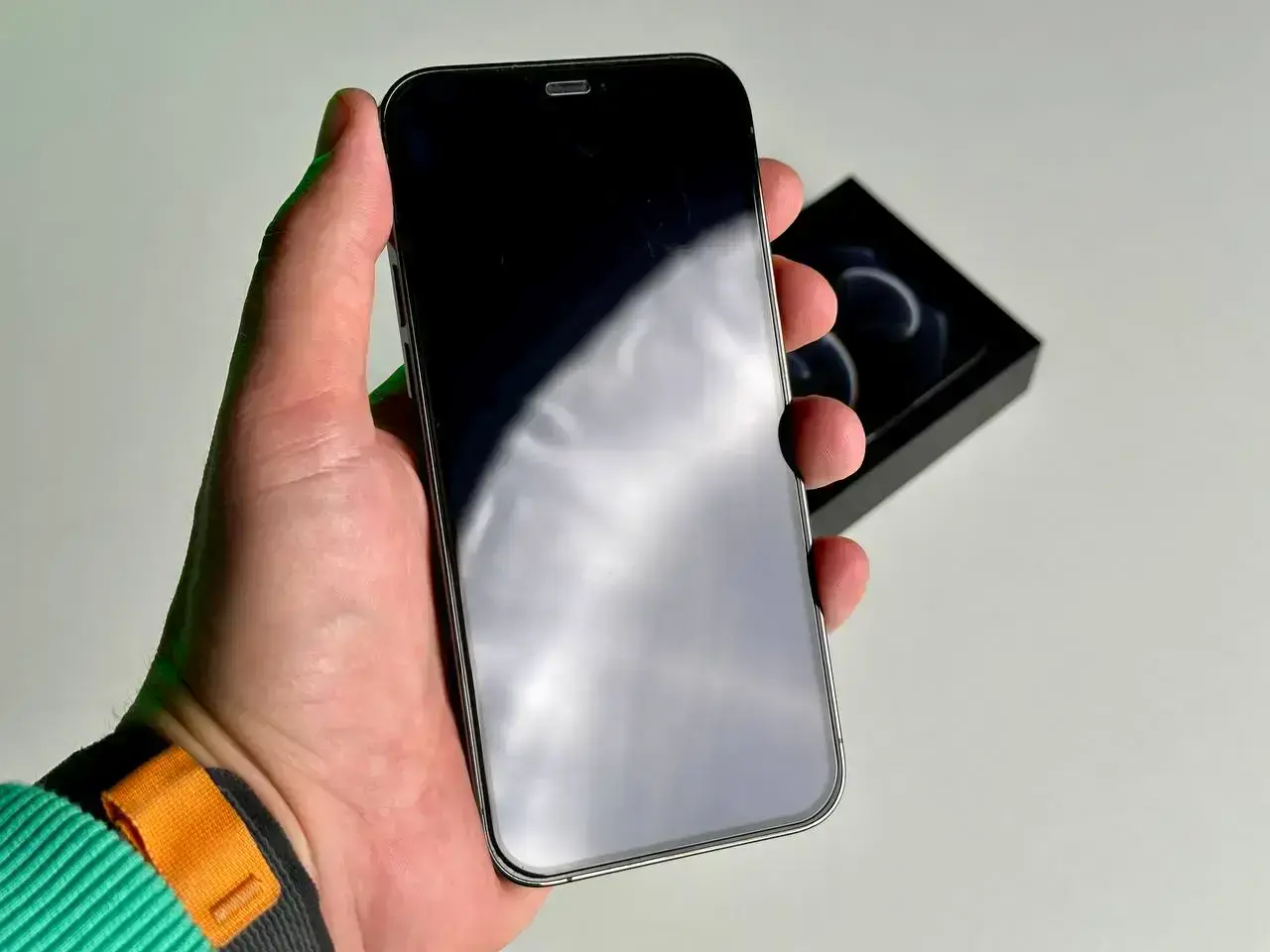 USED Apple iPhone 12 Pro 256GB Graphite (MGLT3, MGMP3)🔋86%(Состояние - 9.5/10, Комплект - Полный | гарантия - 1 мес.)