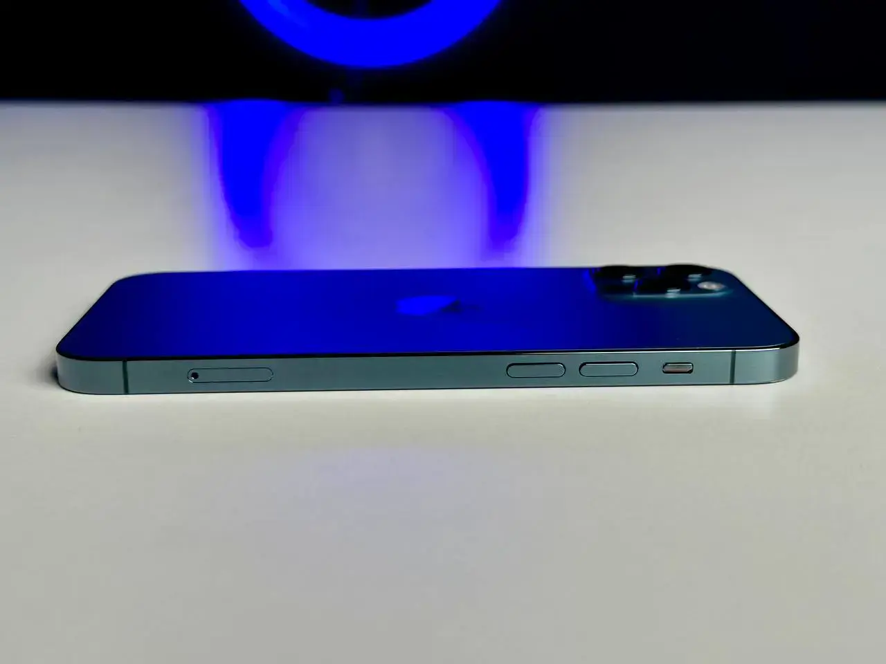 USED Apple iPhone 12 Pro 256GB Pacific Blue (MGJV3)🔋88%(Стан - 9/10, Комплект - iPhone | гарантія - 1 міс.)