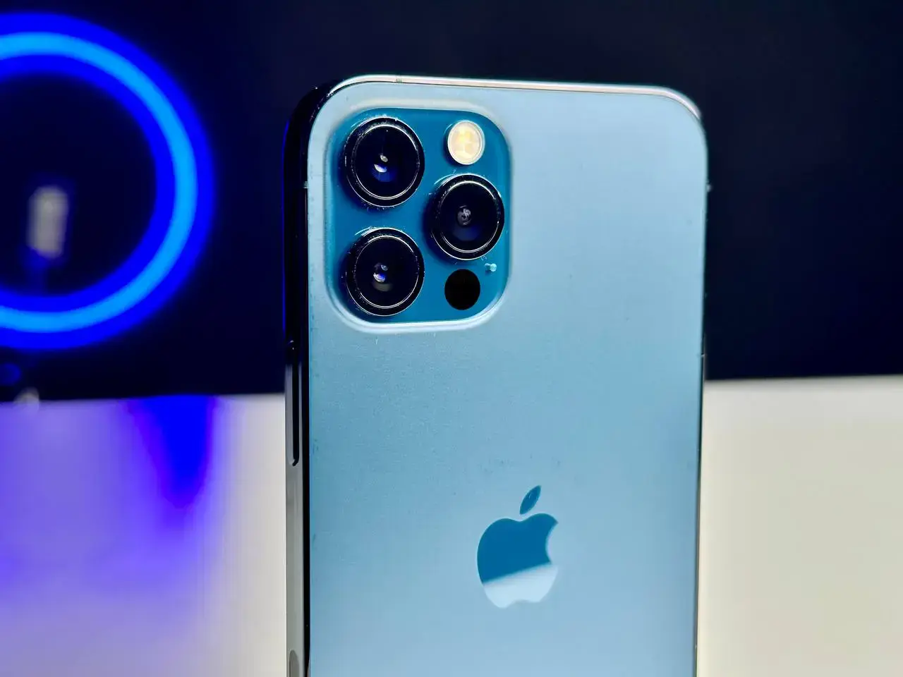 USED Apple iPhone 12 Pro 256GB Pacific Blue (MGJV3)🔋88%(Стан - 9/10, Комплект - iPhone | гарантія - 1 міс.)