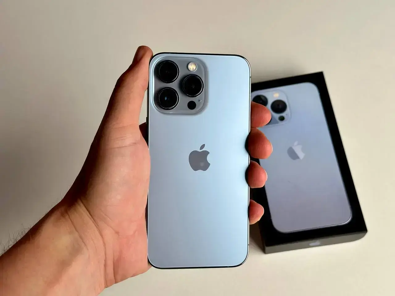 USED Apple iPhone 13 Pro 256GB Sierra Blue (MLU03, MLVP3)🔋88%(Стан - 9/10, Комплект - повний | гарантія - 1 міс.)