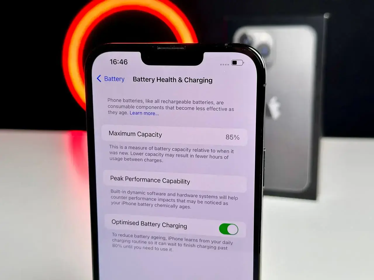 USED Apple iPhone 13 Pro Max 256GB Graphite (MLKR3, MLLA3)🔋87%(Стан - гарний, Комплект - Повний | гарантія - 1 міс.)