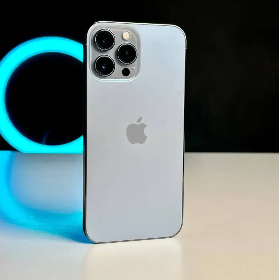 USED Apple iPhone 13 Pro Max 256GB Sierra Blue (MLKV3, MLLE3)🔋97%(Стан - 9/10, Комплект - Повний | гарантія - 1 міс.)