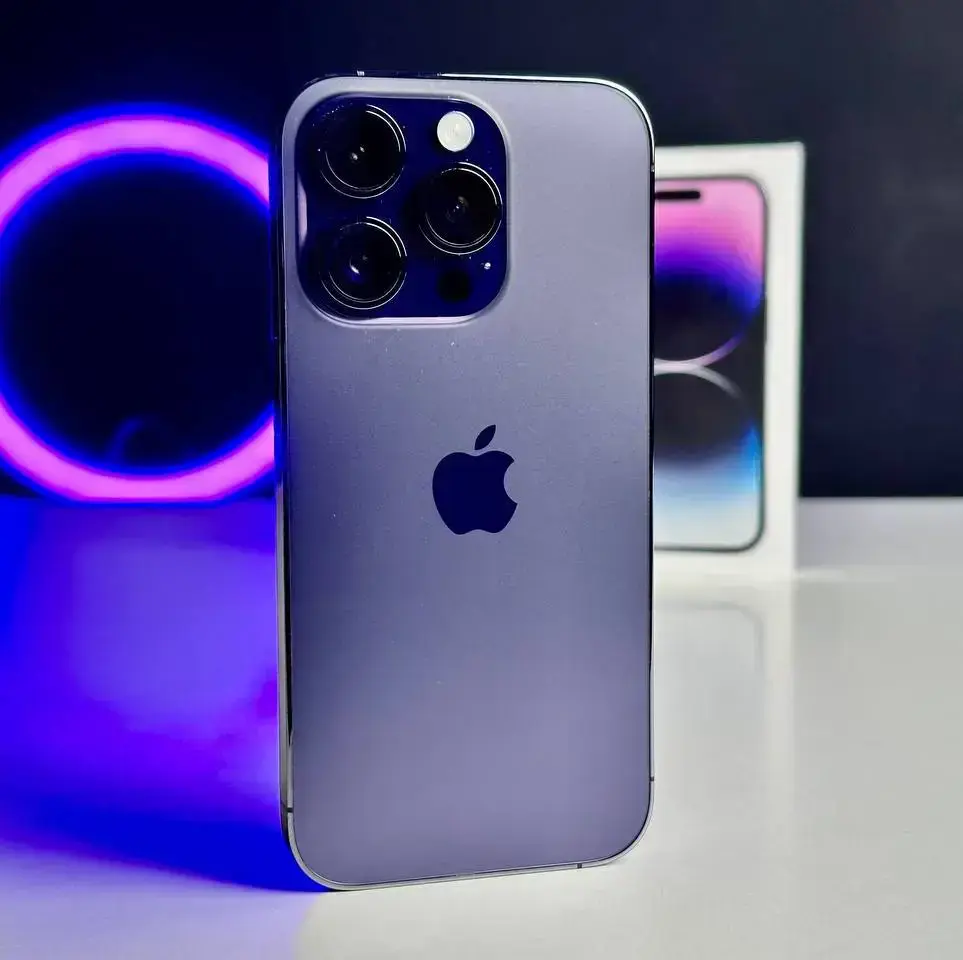 USED Apple iPhone 14 Pro 256GB Deep Purple (MQ1F3)🔋89%(Стан - 9/10, Комплект - Повний | гарантія - 1 міс.)