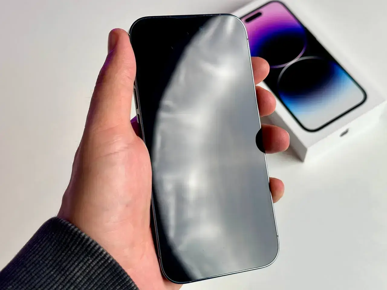 USED Apple iPhone 14 Pro 256GB Deep Purple (MQ1F3)🔋90%(Стан - 9/10, Комплект - Повний | гарантія - 1 міс.)