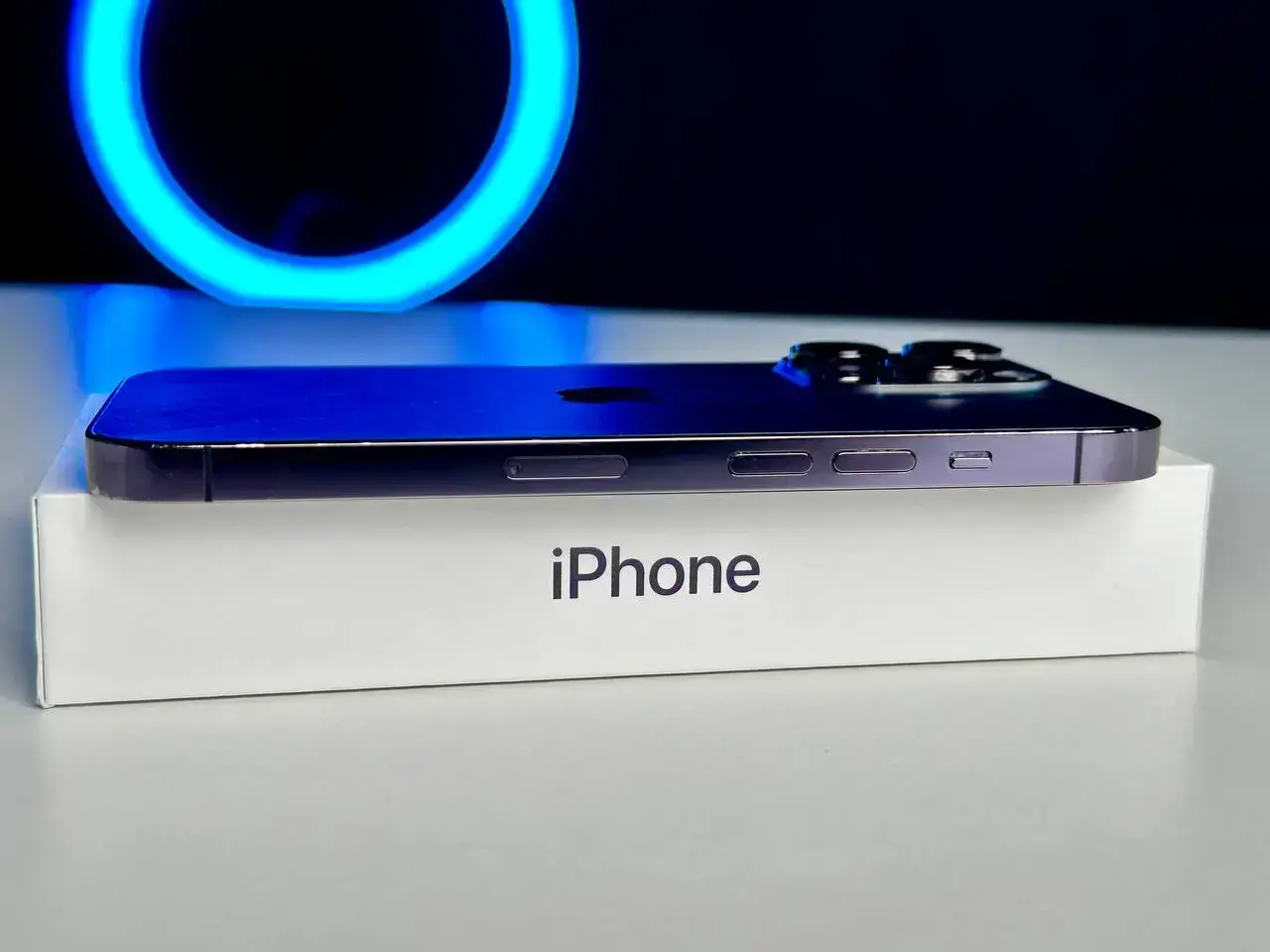 USED Apple iPhone 14 Pro 256GB Deep Purple (MQ1F3)🔋91%(Стан - 8.9/10, Комплект - Повний | гарантія - 1 міс.)
