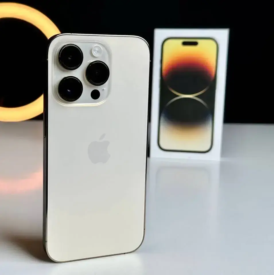 USED Apple iPhone 14 Pro 256GB Gold (MQ183)🔋100%(Стан - 9/10, Комплект - Повний | гарантія - 1 міс.)