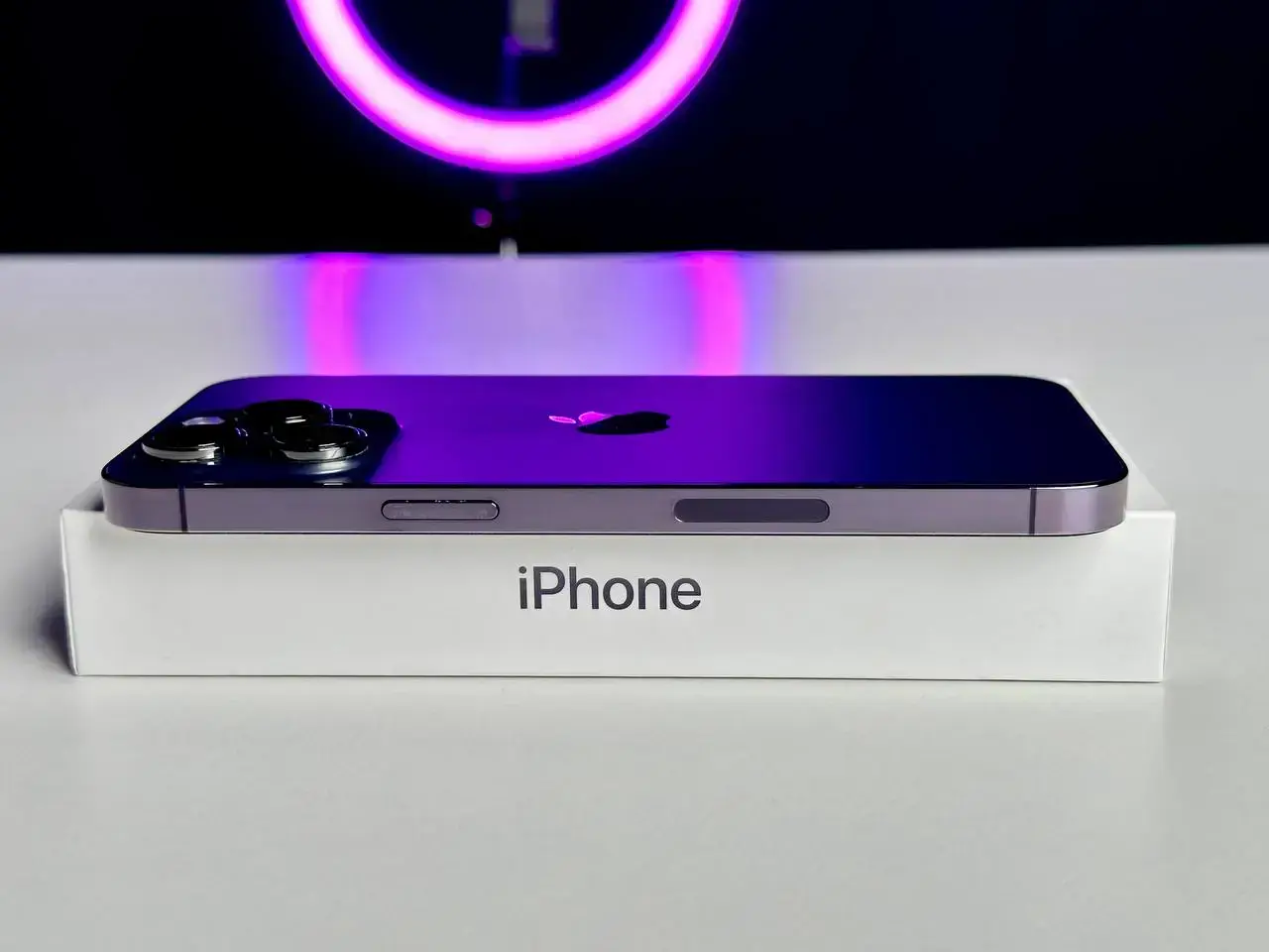USED Apple iPhone 14 Pro Max 128GB Deep Purple eSim (MQ8R3)🔋93%(Стан - 10/10, Комплект - повний | гарантія - 1 міс.)