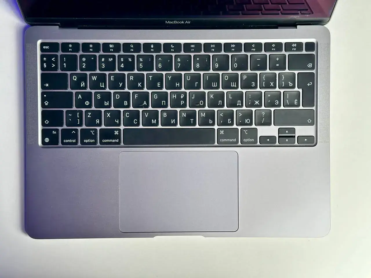 USED MacBook Air 13" Space Gray 2020 (Z124000SK)🔋87% (Стан - 9/10. Комплект - повний | гарантія - 1 міс.) - Cycle 190