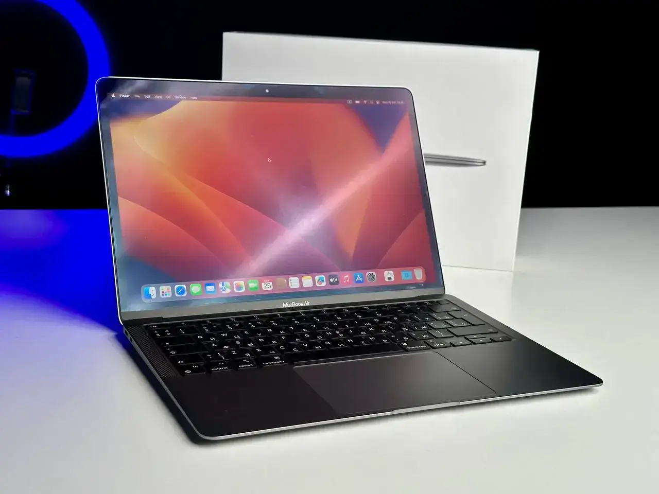 USED MacBook Air 13" Space Gray 2020 (Z124000SK)🔋87% (Стан - 9/10. Комплект - повний | гарантія - 1 міс.) - Cycle 190