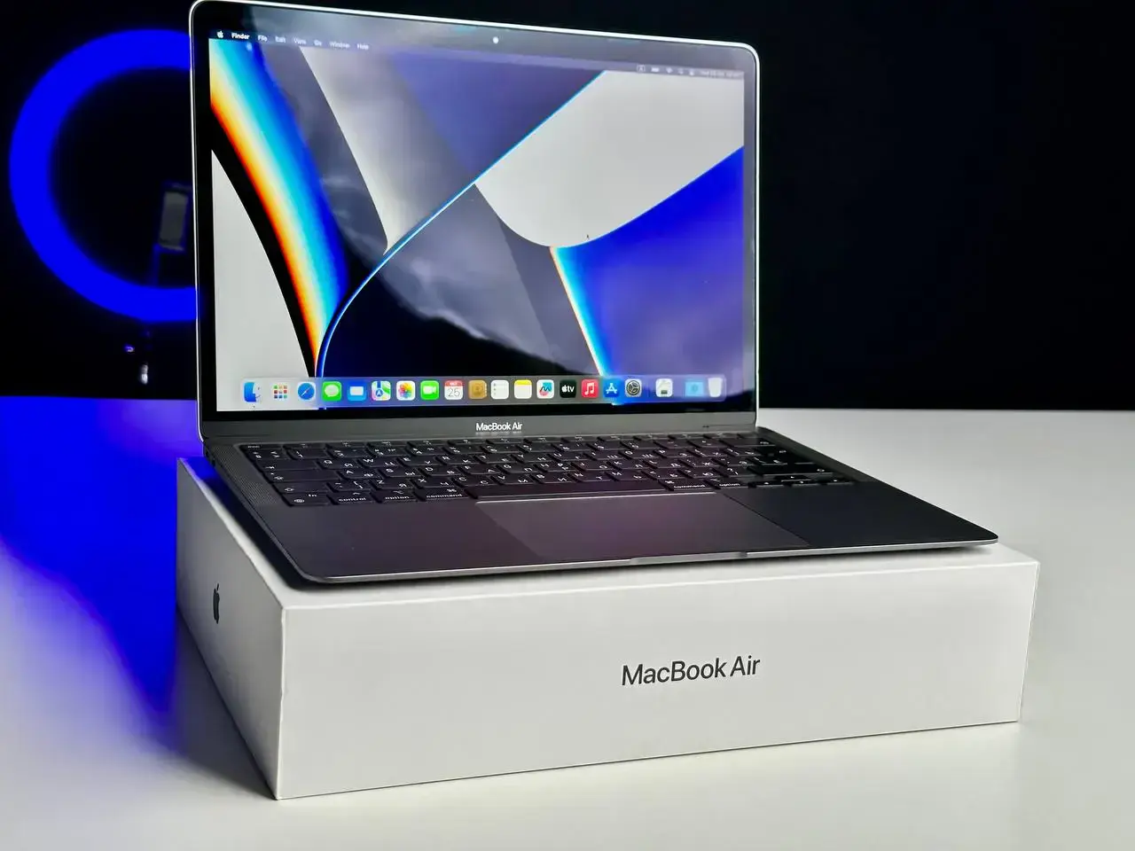 USED MacBook Air 13" Space Gray 2020 (Z124000SK)🔋87% (Стан - 9/10. Комплект - повний | гарантія - 1 міс.) - Cycle 190
