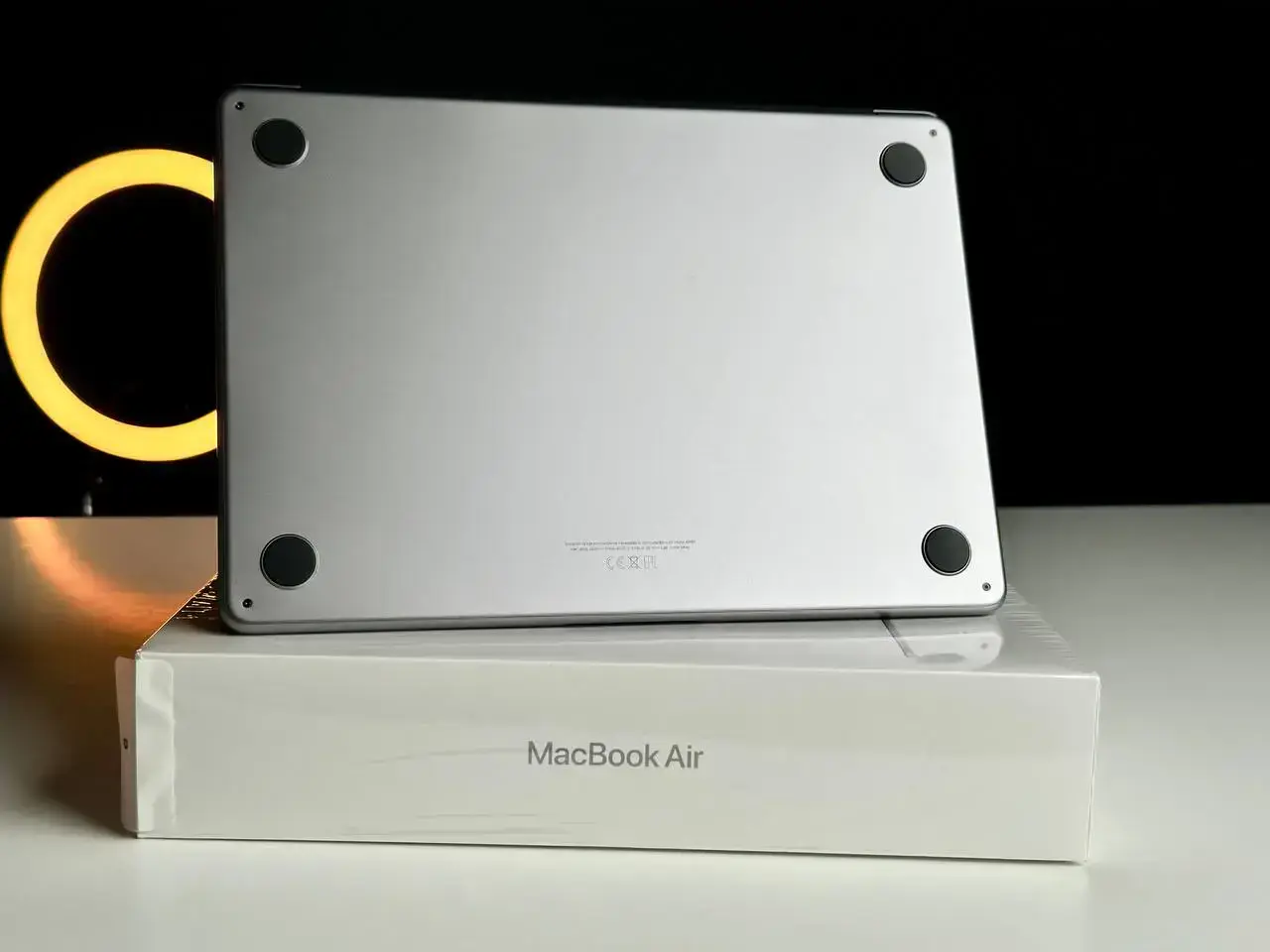 USED MacBook Air 13.6" Space Gray 2022 (MLXX3)🔋100% (Состояние - 9/10. Комплект - Полный | гарантия - 1 міс.) - Cycle 54