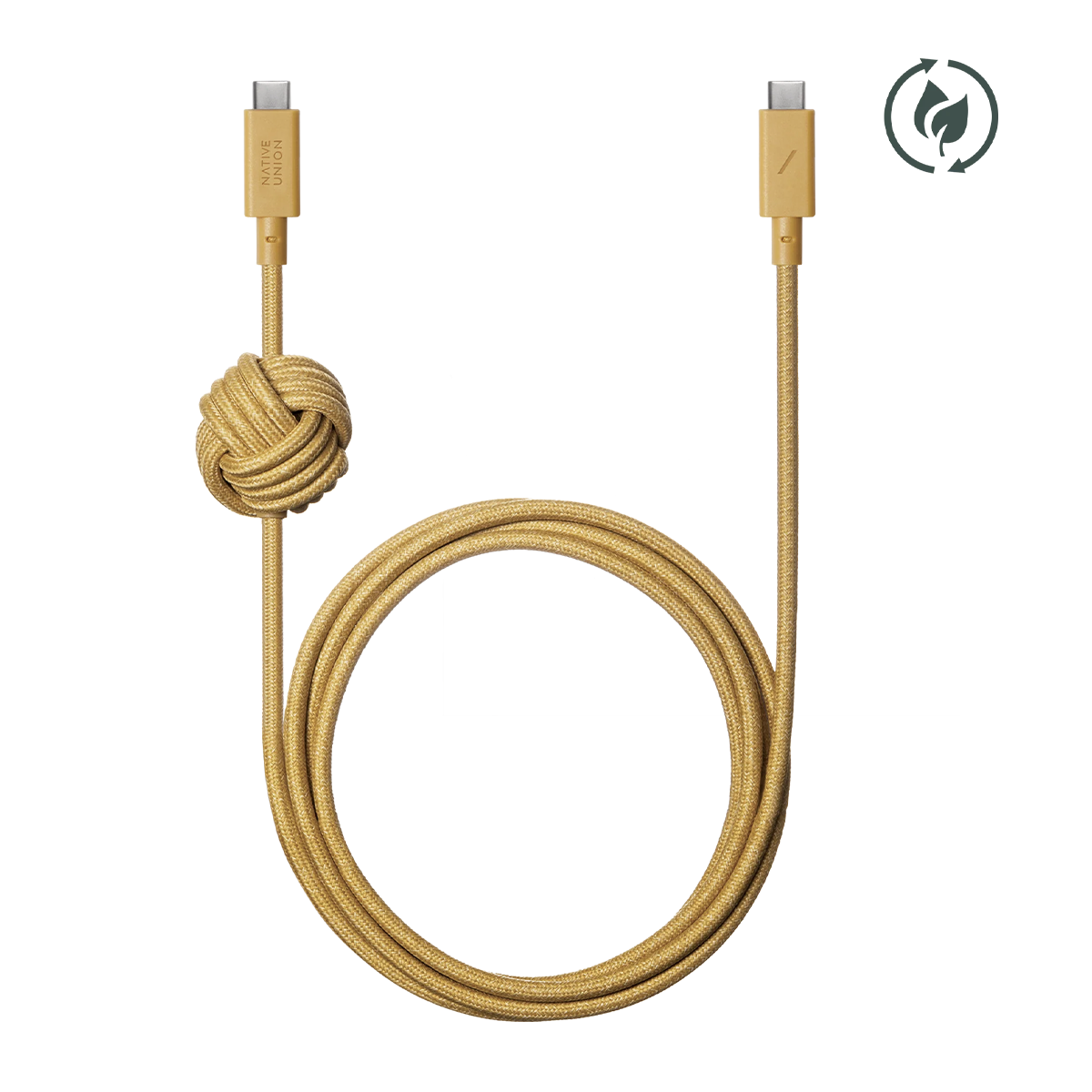 Кабель Native Union Anchor Cable USB-C to USB-C 240W Kraft 3 m (ACABLE-C-KFT-NP)