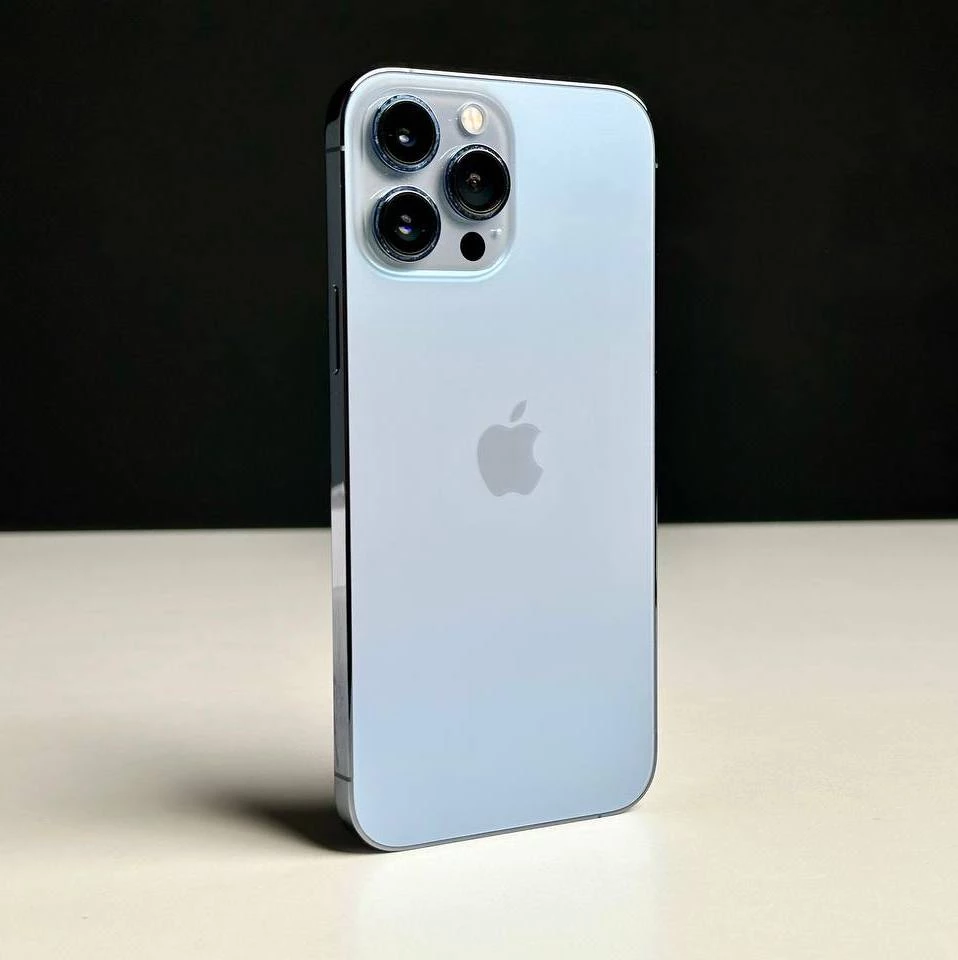 USED Apple iPhone 13 Pro Max 512GB Sierra Blue (MLL03, MLLJ3)🔋85%(Стан - 9/10, Комплект - iPhone, кабель | гарантія - 1 міс.)