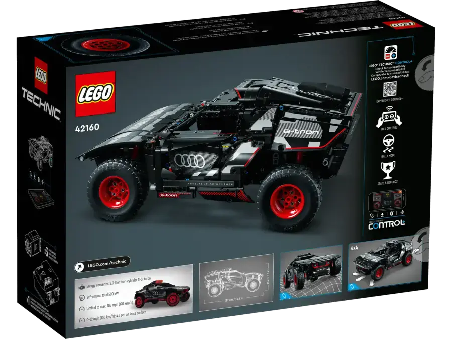 Авто-конструктор LEGO Technic Audi RS Q e-tron (42160)