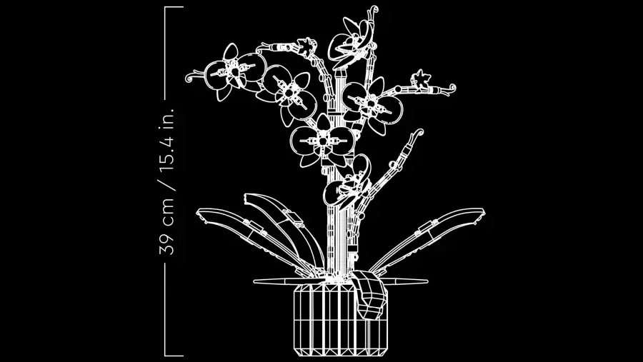 Блоковий конструктор LEGO Icons Орхідея (10311)