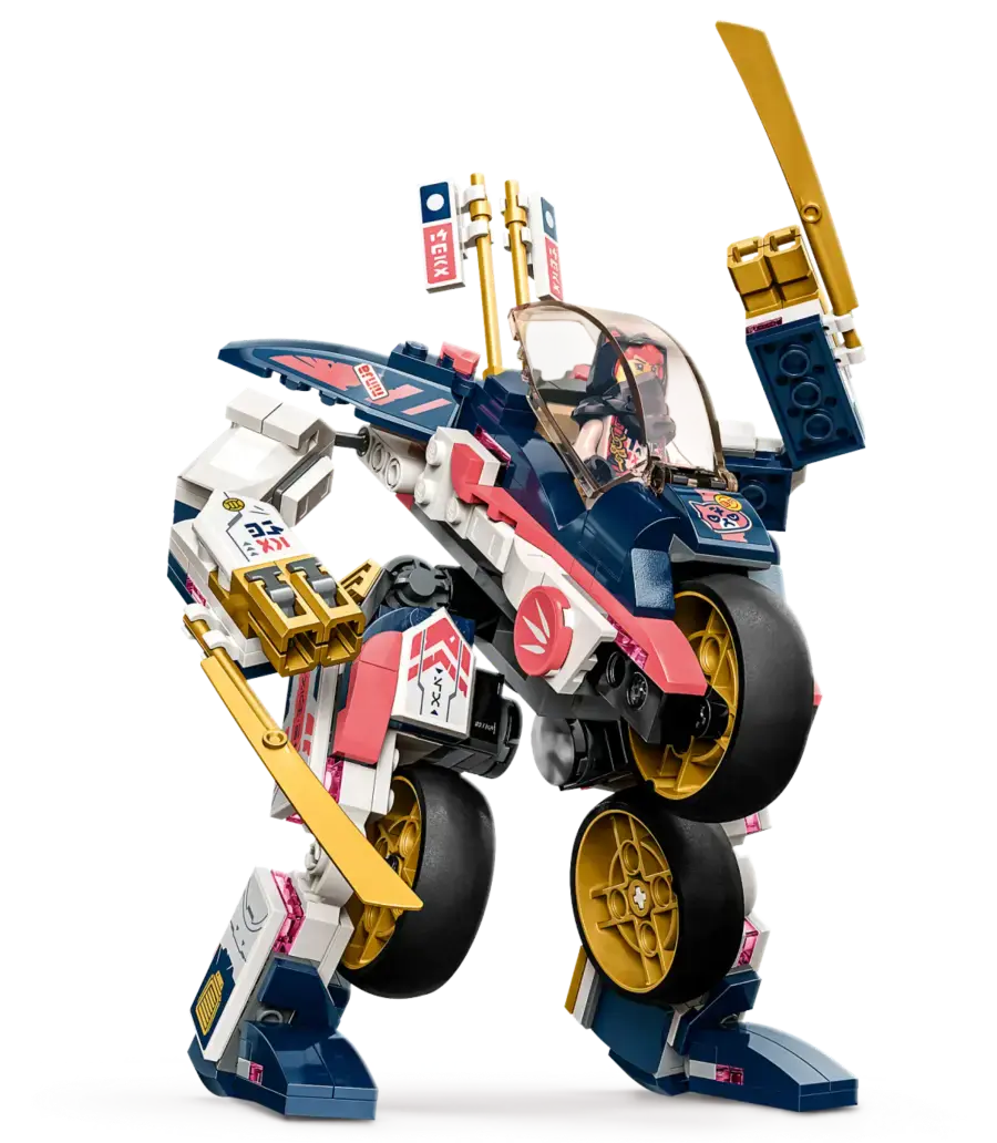 Блоковий конструктор LEGO Ninjago Перегоновий робобайк-трансформер Sora's (71792)