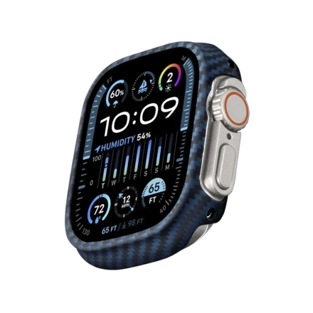 Чохол Pitaka Air Case Black/Blue for Apple Watch Ultra 2/Ultra 49mm (KW2302A)