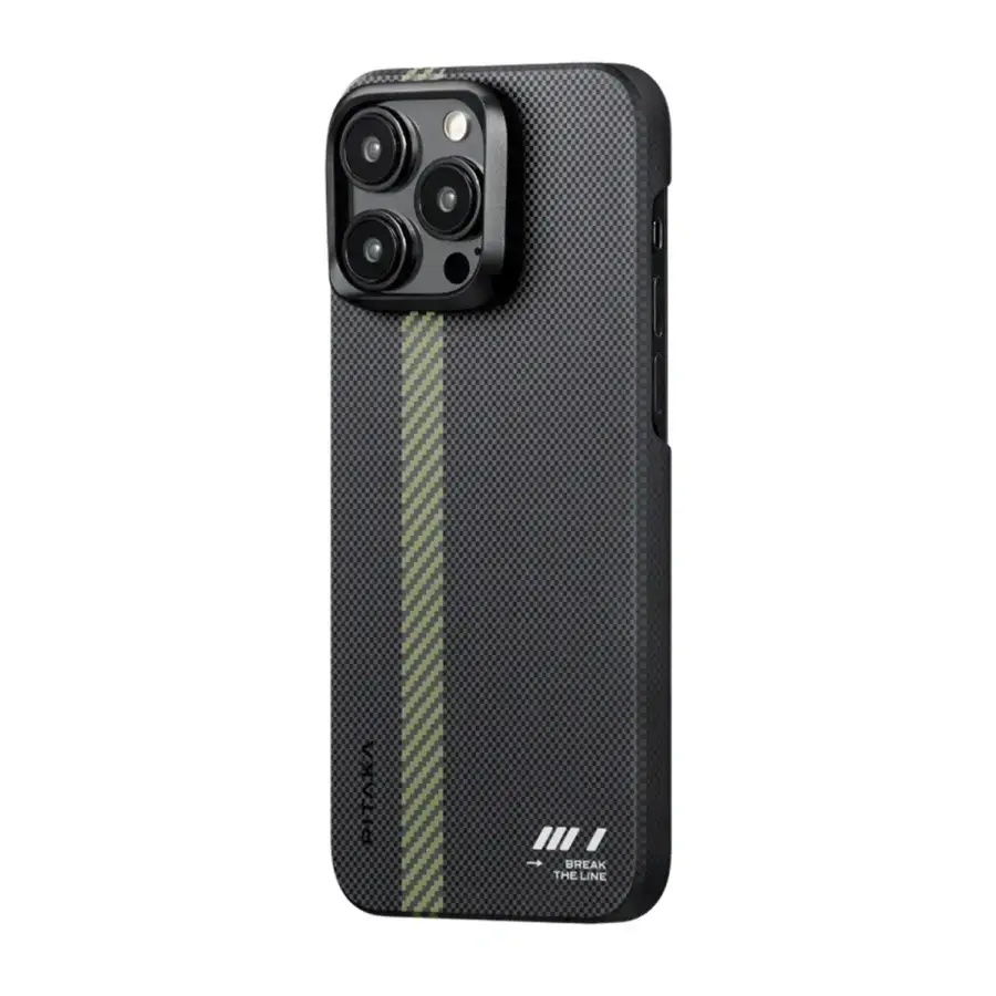 Чохол Pitaka MagEZ Case 5 for iPhone 15 Pro - Break the Line (KI1501BTL)
