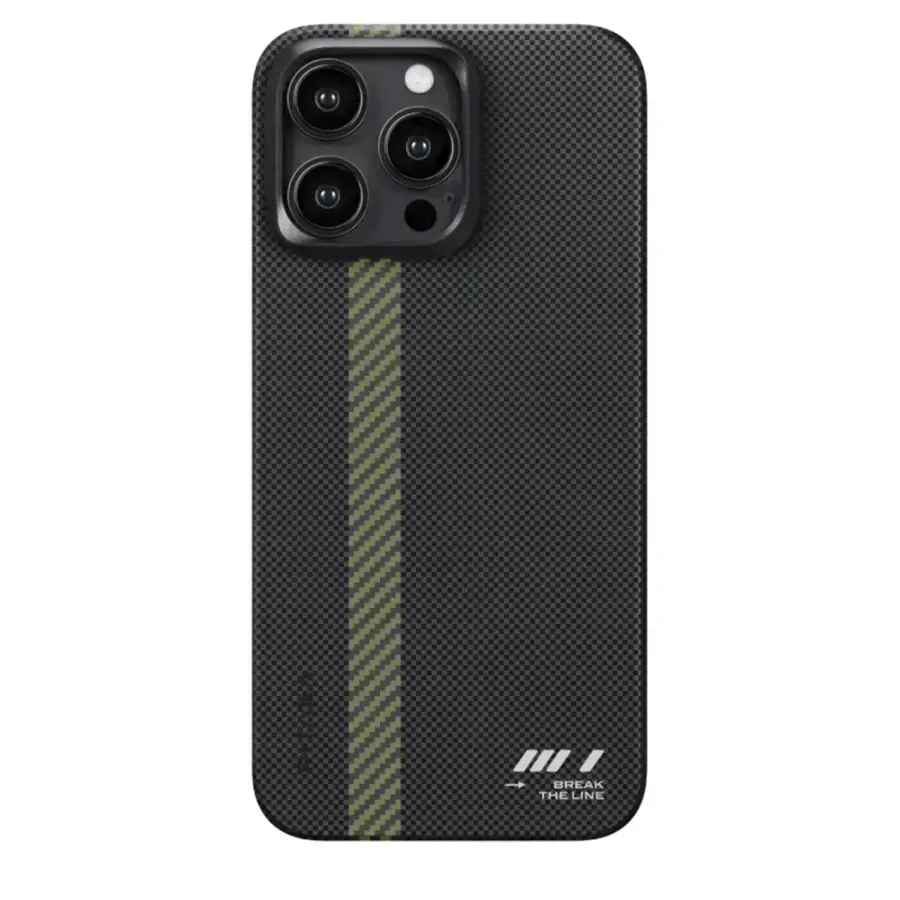 Чохол Pitaka MagEZ Case 5 for iPhone 15 Pro - Break the Line (KI1501BTL)
