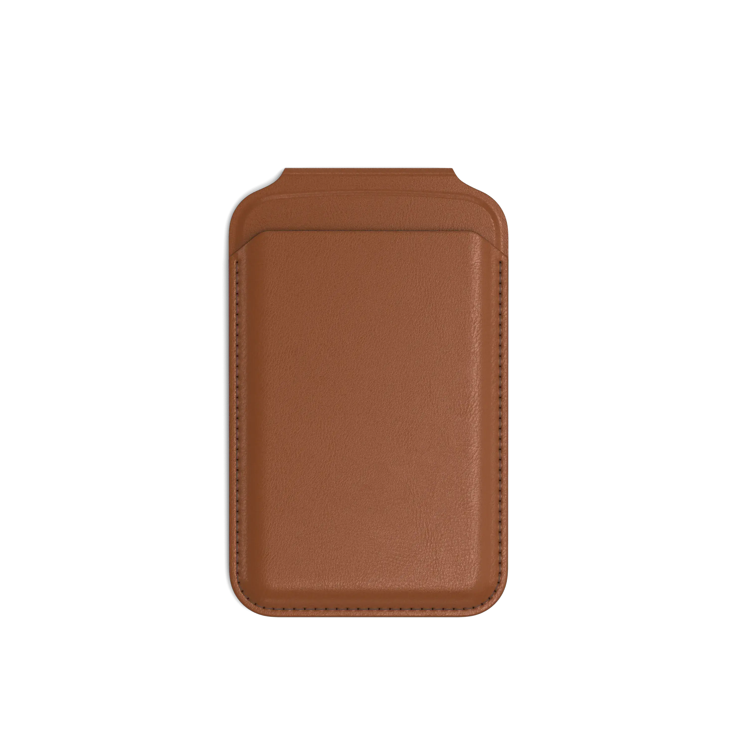 Гаманець для карток з підставкою для телефона Satechi Vegan-Leather Magnetic Wallet Stand with MagSafe - Brown (ST-VLWN)