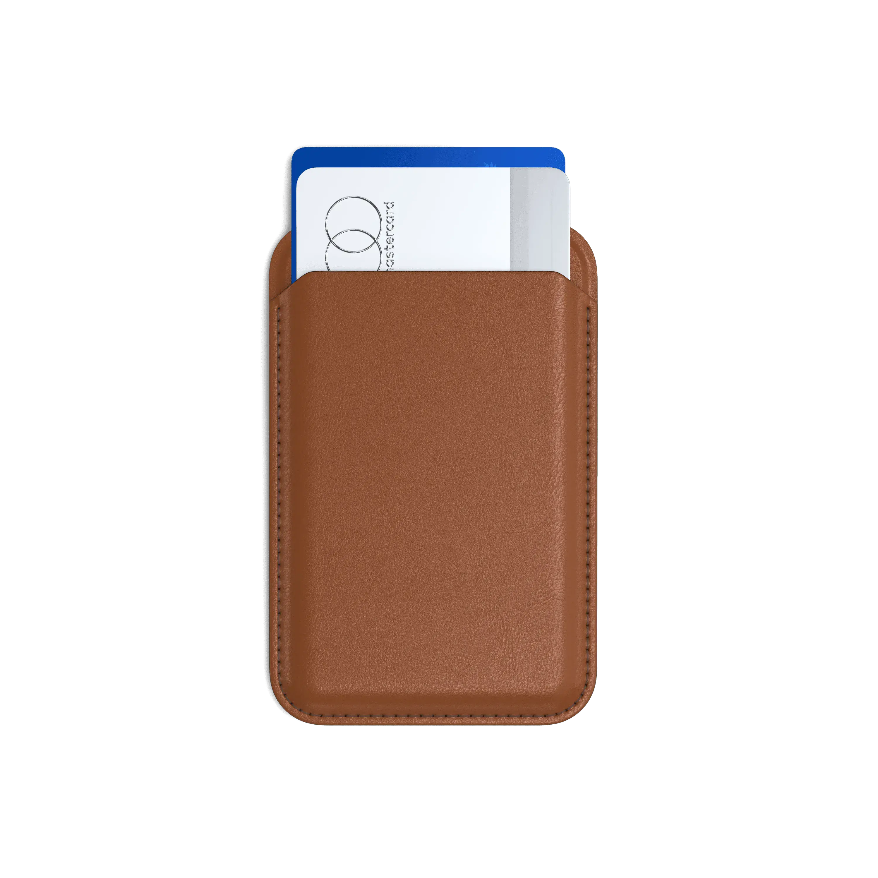 Гаманець для карток з підставкою для телефона Satechi Vegan-Leather Magnetic Wallet Stand with MagSafe - Brown (ST-VLWN)