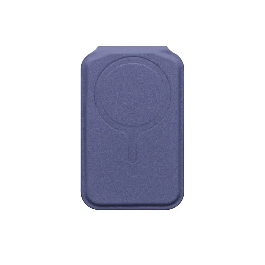 Гаманець для карток з підставкою для телефона Satechi Vegan-Leather Magnetic Wallet Stand with MagSafe - Purple (AP-MWSV)