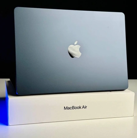 OPEN BOX MacBook Air 13.6" Midnight 2022 (MLY33)🔋100% (Стан - 10/10. Комплект - Повний | гарантія - 3 міс.) - Cycle 2