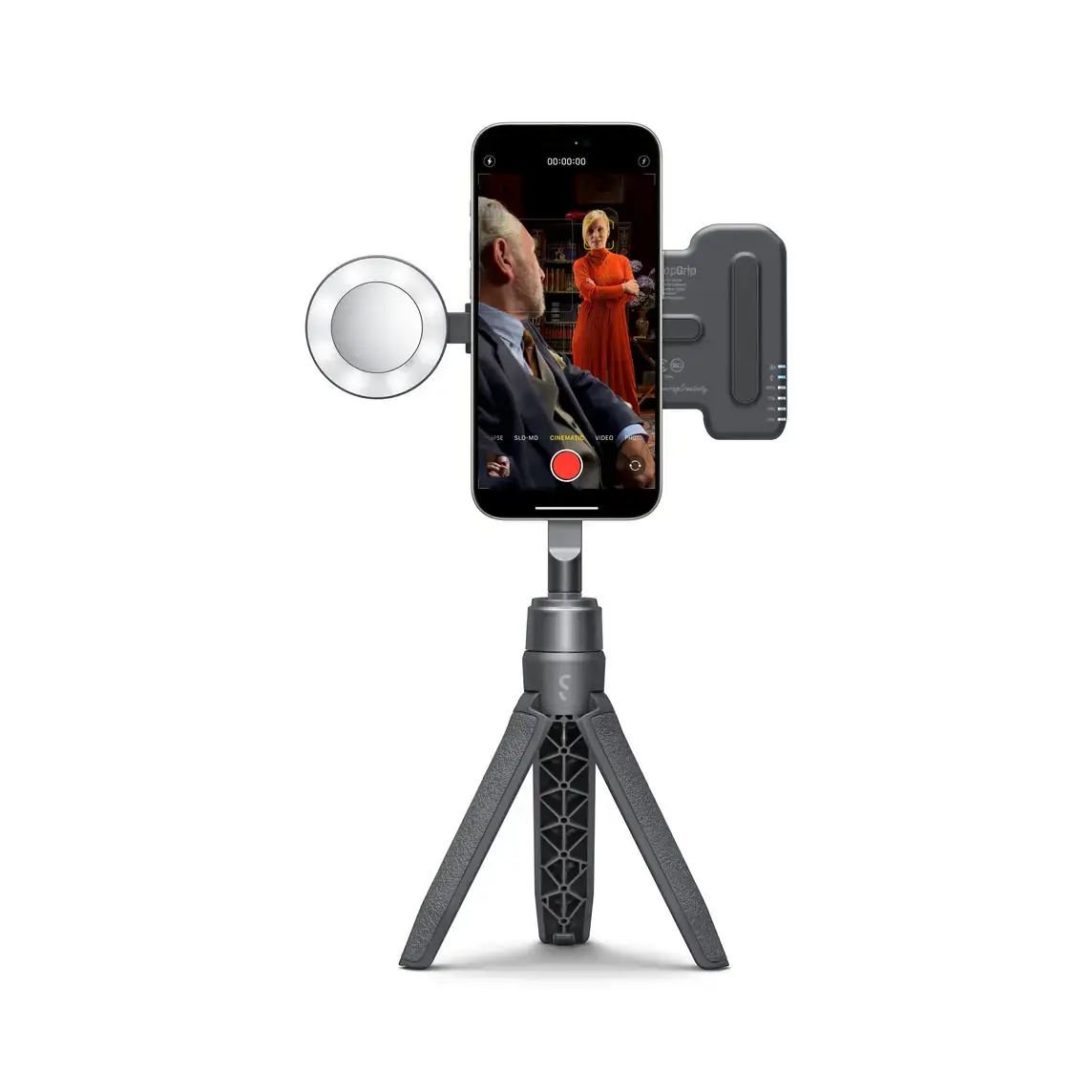 Магнітна ручка-штатив-PowerBank з бездротовою кнопкою спуску затвору ShiftCam SnapGrip Starter Kit (HR2Y2)