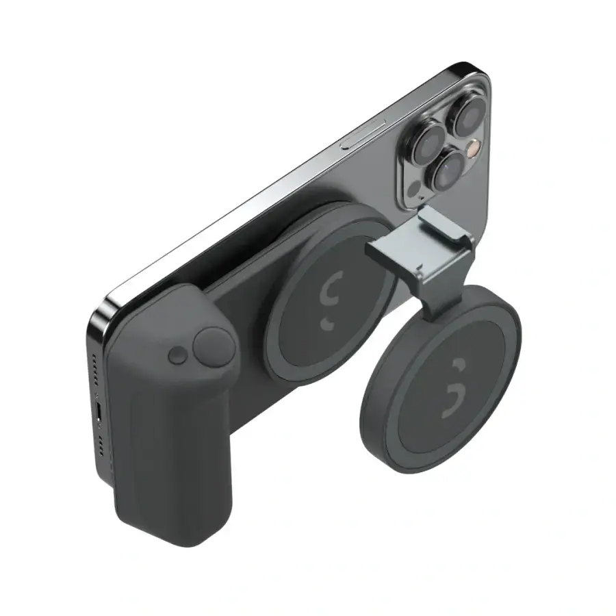 Магнітна ручка-штатив-PowerBank з бездротовою кнопкою спуску затвору ShiftCam SnapGrip Starter Kit (HR2Y2)