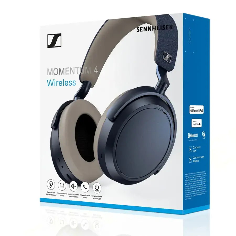 Наушники Sennheiser MOMENTUM 4 Wireless Denim (700386)