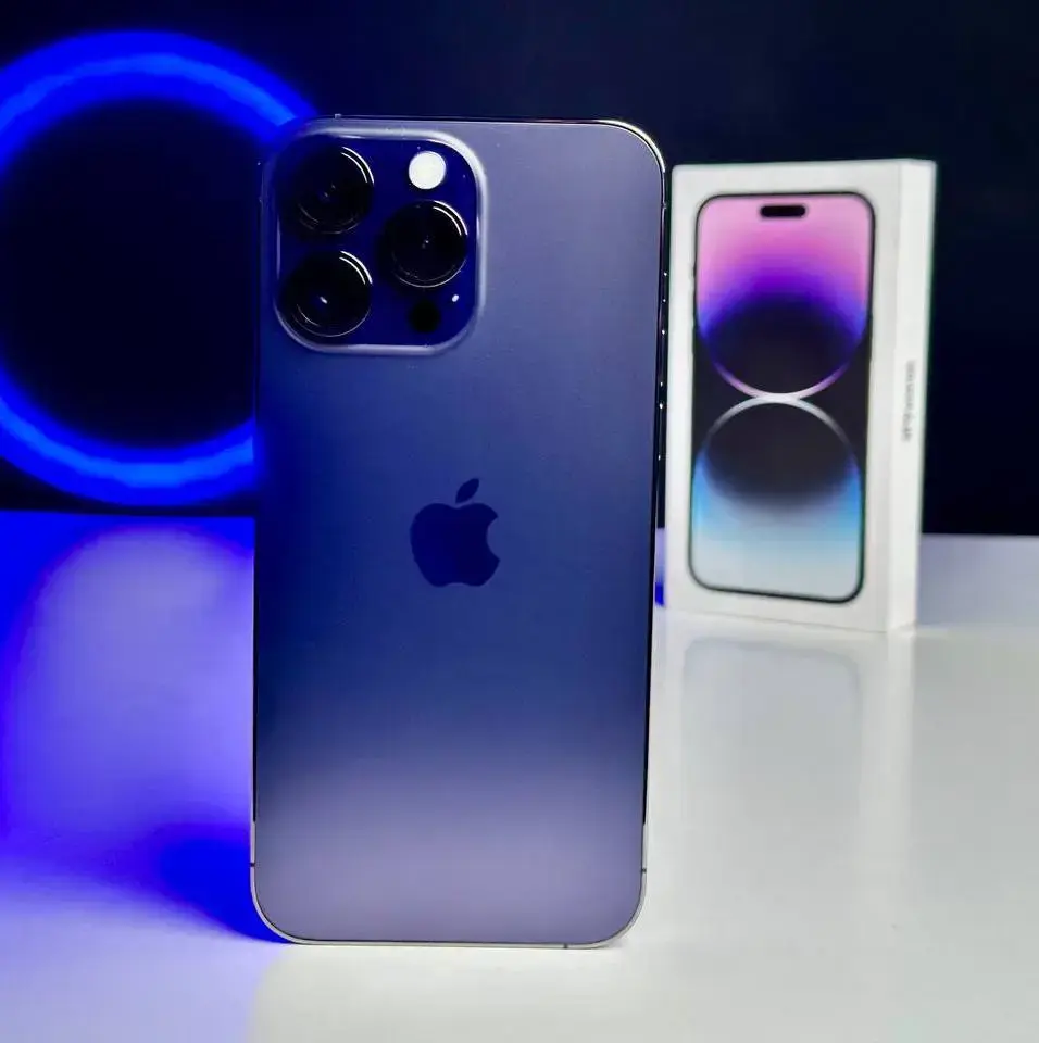NEW Apple iPhone 14 Pro Max 1TB Deep Purple (MQC53)🔋100%(Состояние - 10/10, Комплект - Полный | гарантия - 12 мес.)