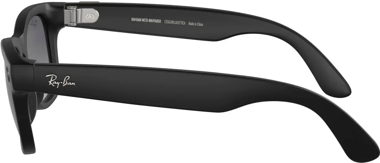 Смарт-окуляри Ray-Ban | Meta Wayfarer Standard - Matte Black / Gradient Graphite (RW4006 601ST3 50-22)