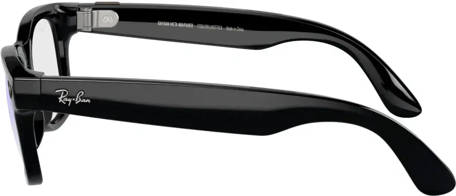 Смарт-очки Ray-Ban | Meta Wayfarer Standard - Shiny Black / Clear (RW4006 601/SB 50-22)