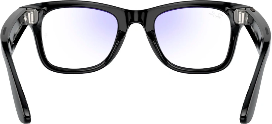 Смарт-окуляри Ray-Ban | Meta Wayfarer Large - Shiny Black / Clear (RW4008 601/SB 53-22)