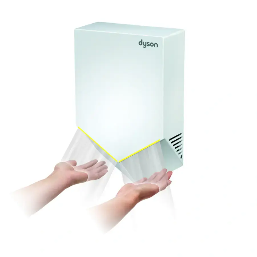 Сушилка для рук Dyson Airblade V HU02 White (307169-01)
