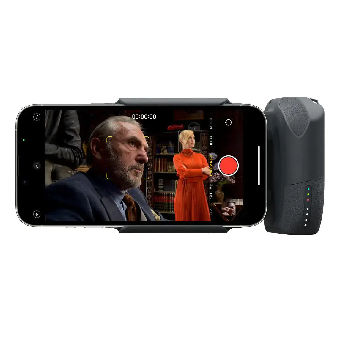 Тримач-док-станція-PowerBank бездротовою кнопкою спуску затвору, з кріпленням на штатив ShiftCam ProGrip Starter Kit (PG-SK-CH-EN-E)