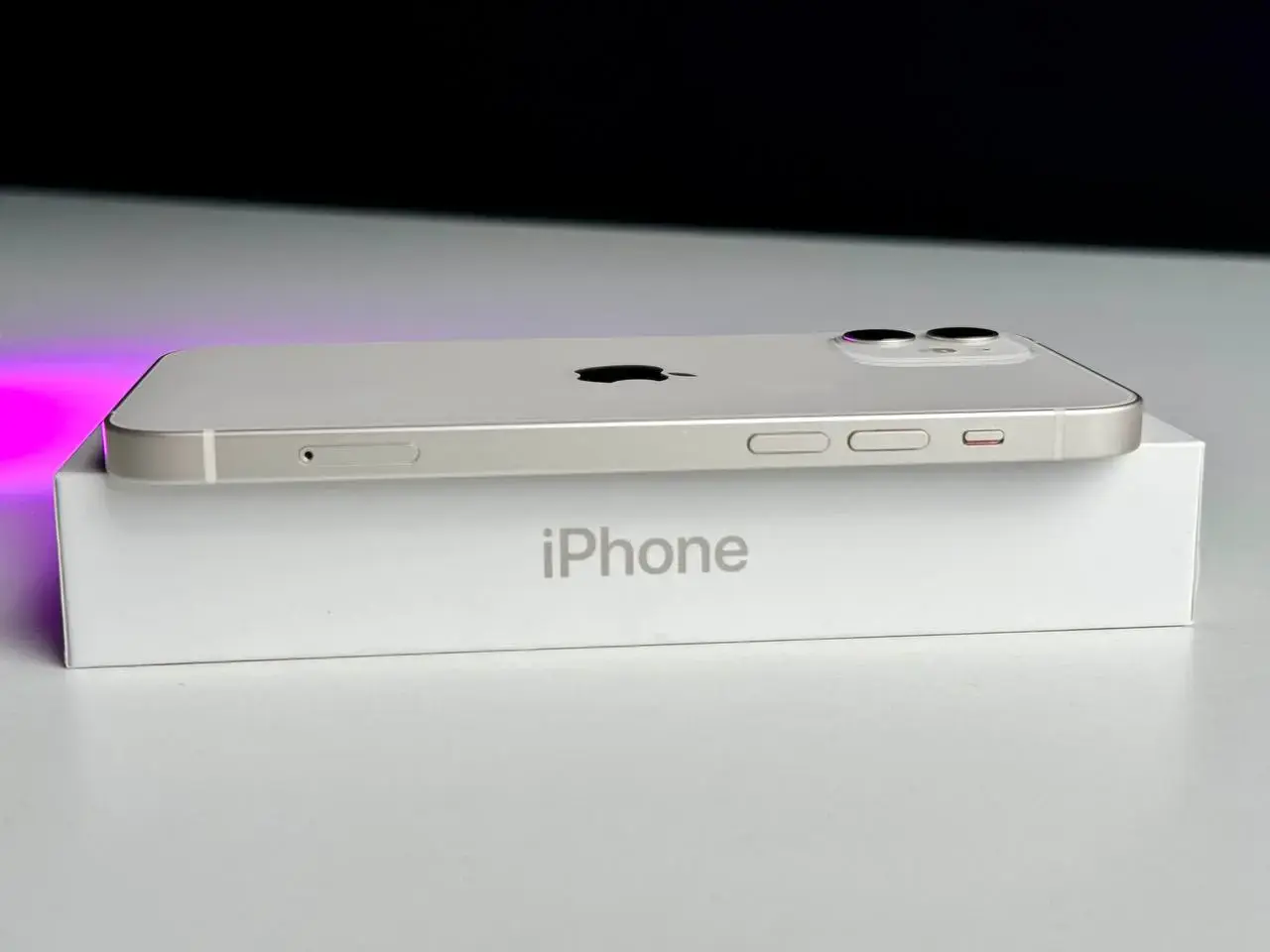 USED Apple iPhone 12 128GB White (MGHD3, MGJC3)🔋100%(Состояние - 8.9/10, Комплект - Полный | гарантия - 1 мес.)
