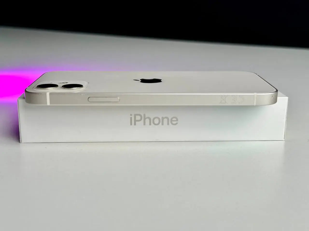 USED Apple iPhone 12 128GB White (MGHD3, MGJC3)🔋100%(Состояние - 8.9/10, Комплект - Полный | гарантия - 1 мес.)