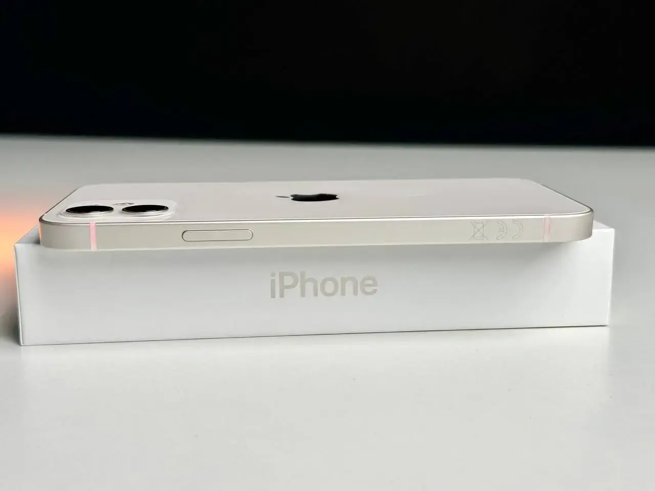 USED Apple iPhone 12 128GB White (MGHD3, MGJC3)🔋100%(Состояние - 9/10, Комплект - iPhone | гарантия - 1 мес.)