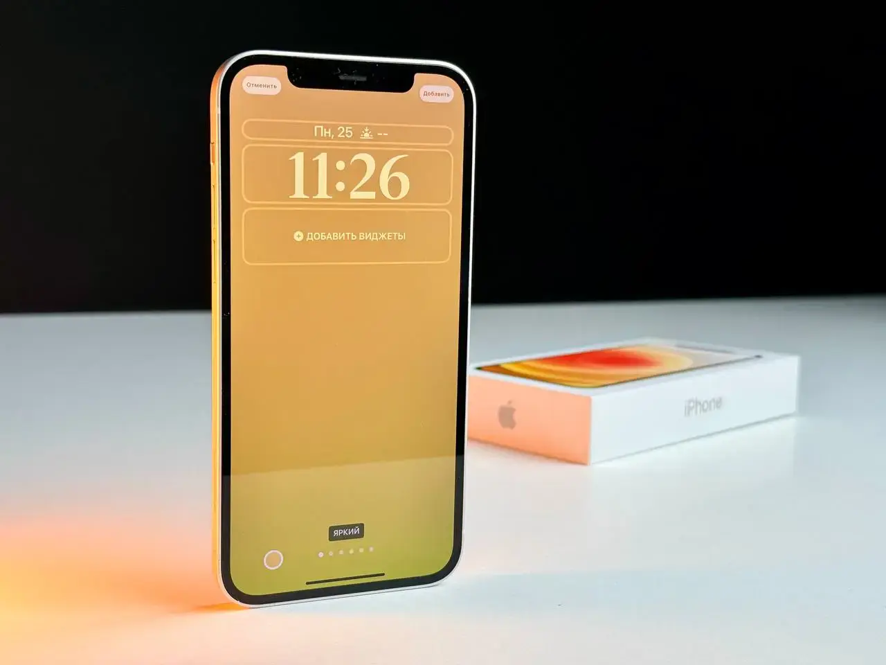 USED Apple iPhone 12 128GB White (MGHD3, MGJC3)🔋100%(Состояние - 9/10, Комплект - iPhone | гарантия - 1 мес.)